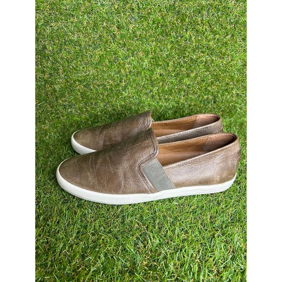 Frye‎ Dylan Ash Brown Leather Slip On Loafer Shoe 8.5 - Picture 6 of 10